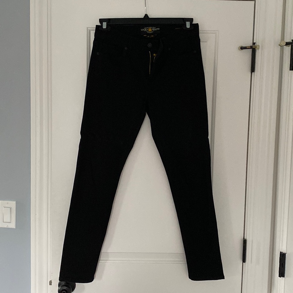 Lucky Brand “Brooke” legging jean-black size 29/8